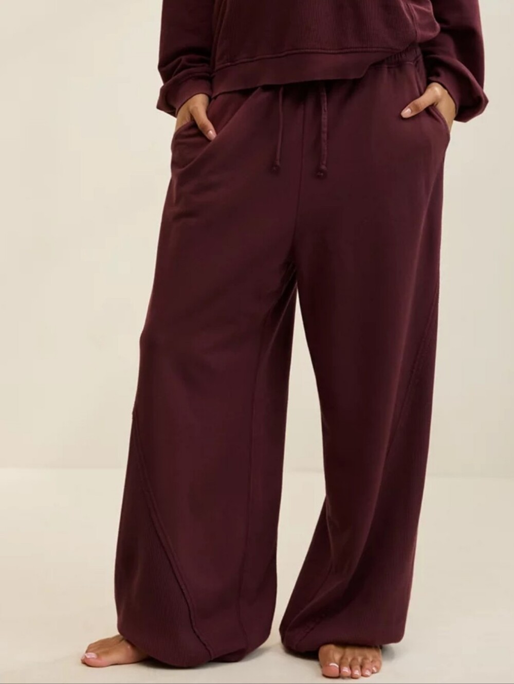 aerie - NWT Unwind Waffle Joggers - M